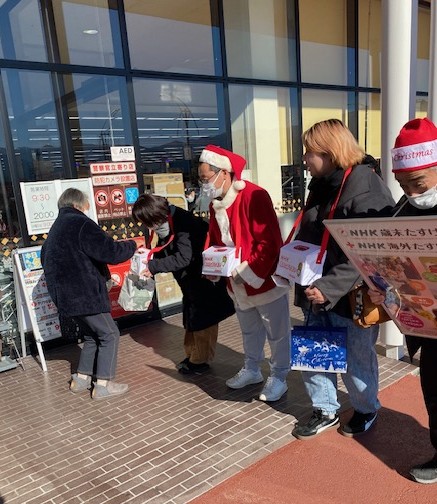 【NHK歳末たすけあい街頭募金】（福）絆の会 様にご協力いただきました！