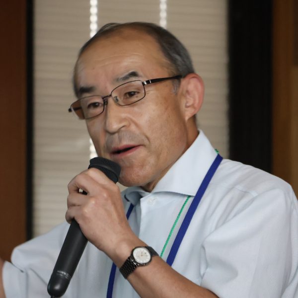 事例報告をした小諸市共同募金委員会の山浦正志さん